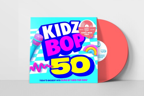 [DAMAGED] Kidz Bop Kids - Kidz Bop 50 [Neon Coral Vinyl]